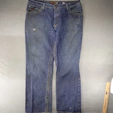 Ariat FR Jeans Mens 40x32 Relaxed Boot Cut M4 Denim CAT 2 Flame Resistant STAINS
