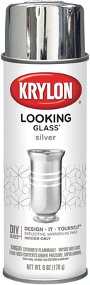 Krylon Looking Glass Silver-Like Aerosol 6 Ounce (Pack of 1), 