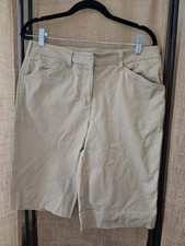 Jones New York Sport Tan Stretch Chino Style Shorts Women's 8