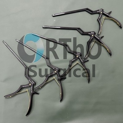 Kerrison Bayonet Bone Spine Rongeur, German Orthopedic Instruments Set of 6 Pcs