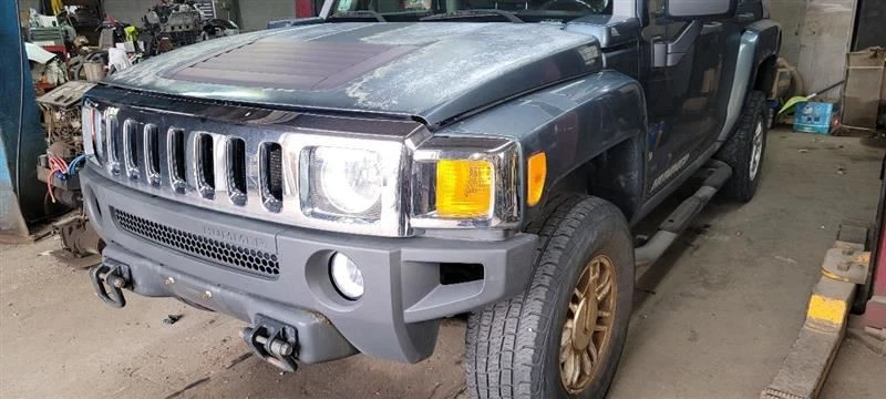 06-10 GMC Hummer H3 Radiador Núcleo Soporte 3.5 Litros 5 Cilindros Foto 4 de 4