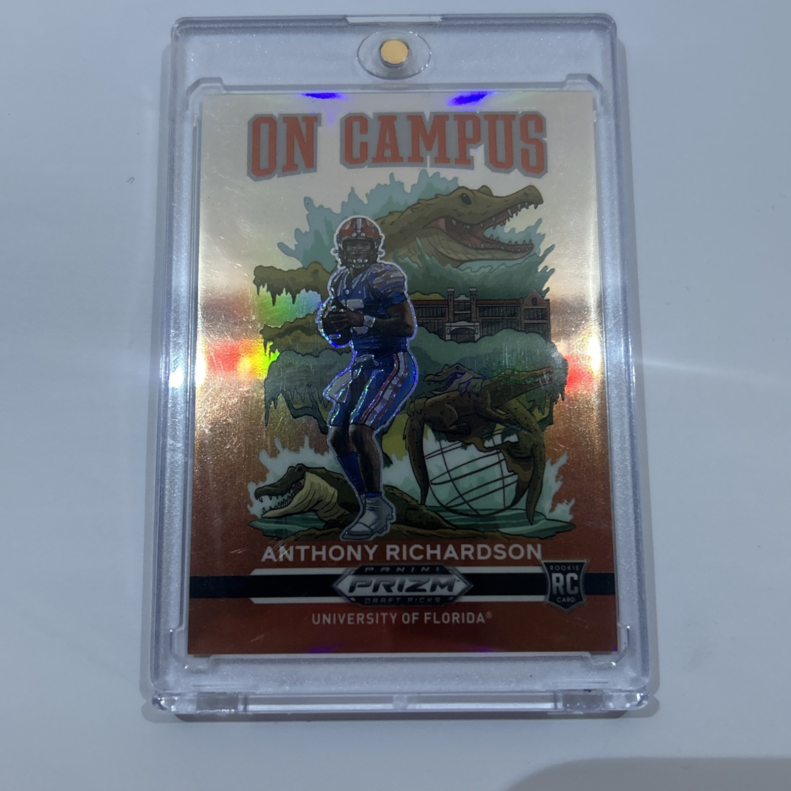 2023 Panini Prizm Draft Picks Anthony Richardson Rookie On Campus Prizm Case Hit