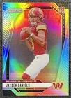 JAYDEN DANIELS 2024 PANINI PRIZM #347 ROOKIE SILVER RC COMMANDERS A