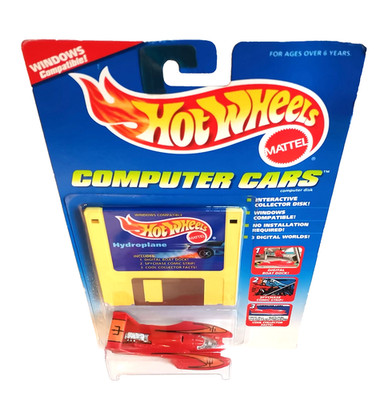    Hot Wheels Speedboat HYDROPLANE in OVP * 1996 Computer Cars * MOC