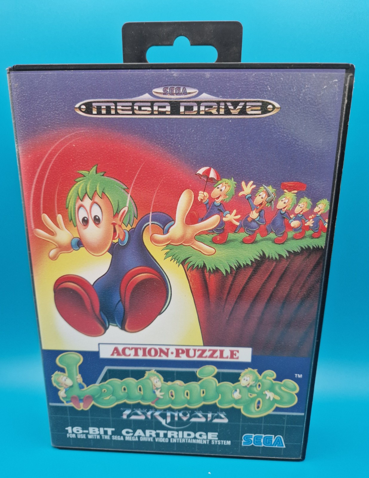 Lemmings Sega Mega Drive Complete PAL