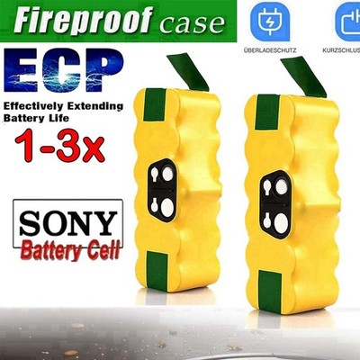 6800mAh 14,4V 5AH Akku für iRobot Roomba 500 600 700 800 900 561 560 620 790 780