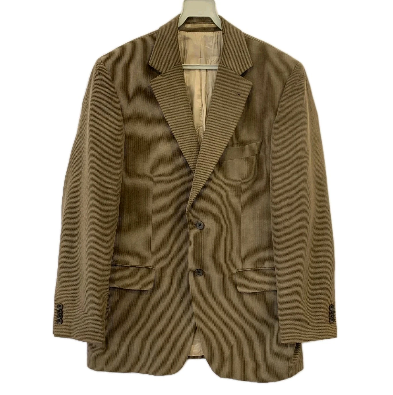 Balmain — Balmain Paris Men’s Corduroy Blazer Jacket Brown Size M / 48 IT Italy Luxury#166