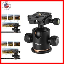 Tripod Ball Head, 360 Degree Rotating Panoramic Ball Head with Quick Release ...