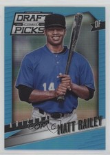 2014 Panini Prizm Perennial Draft Picks Powder Blue 197/199 Matt Railey #16 sh7