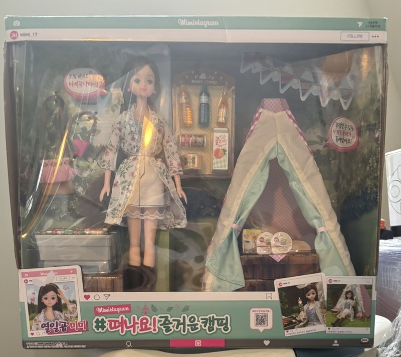 Mimi Marron Doll Seventeen Mimi series -Mimi Let's go! Happy camping Mimistagram