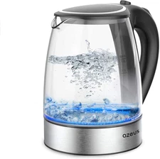 Fast Boil Electric Water Kettle, 1.8L Large Capacity with Auto Shut-Off and Boil