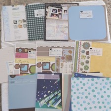 Creative Memories 12x12 Scrapbooking Paper  Embellishment Sheets Lot