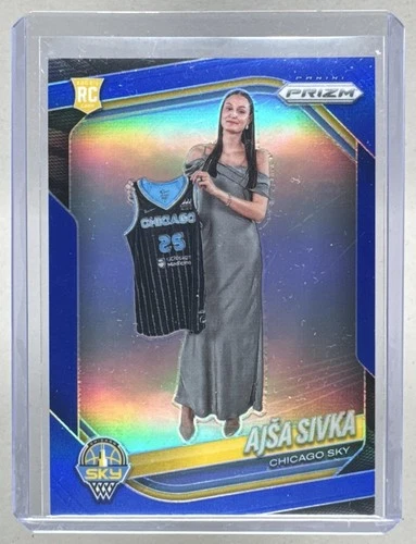 Ajsa Sivka 2025 Panini WNBA Prizm #85 Blue Rookie RC /199