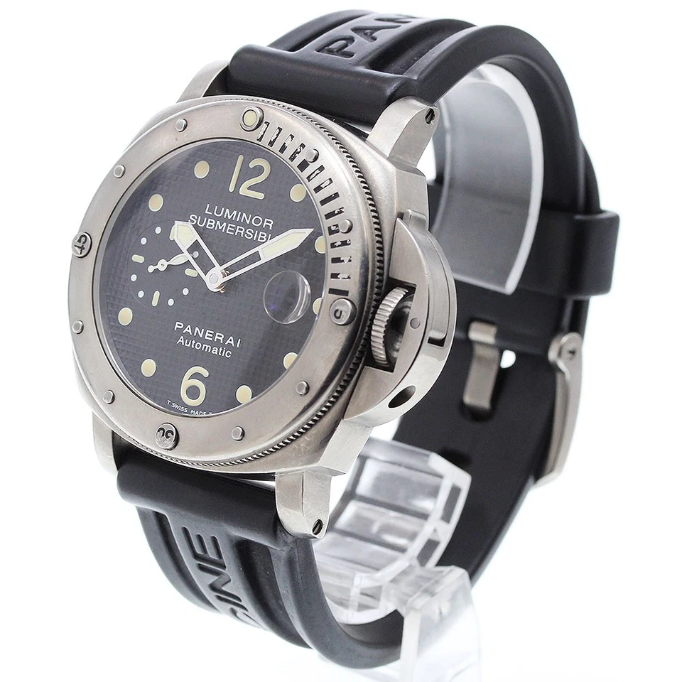 PANERAI Luminor Submersible PAM00025 Date black Dial Automatic Men's_820170 - Image 2 of 4