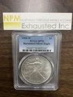 2008-W $1 American Silver Eagle Burnished SP70 PCGS