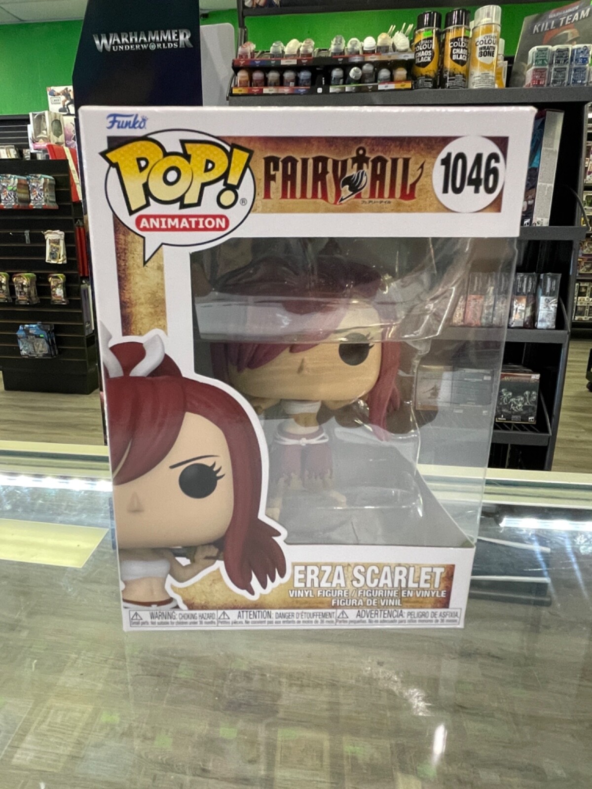 Funko Pop! - Fairy Tail- Erza Scarlet Figure (1046) - New