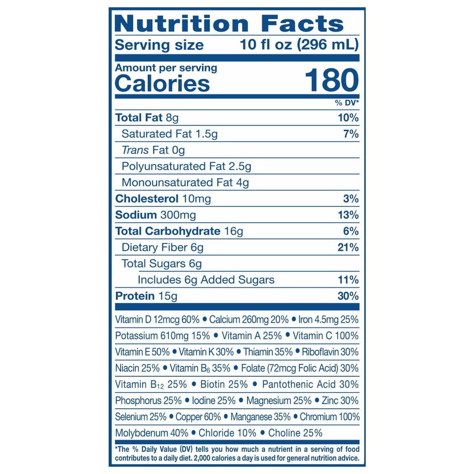 Hunger Smart Diabetic Protein Shake, Classic Chocolate, 10 Fl Oz Bottle