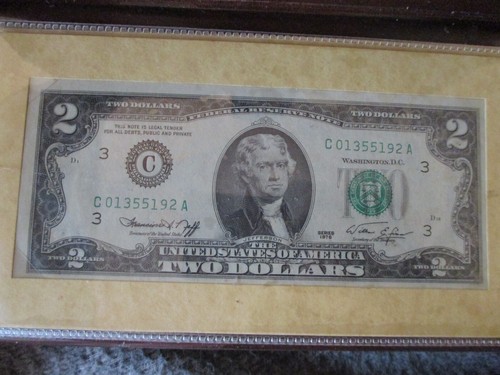 1976 BICENTENNIAL COMMEMORATIVE 1ST DAY ISSUE $2 TWO DOLLAR w/ COA - C01355192A - Picture 7 of 13