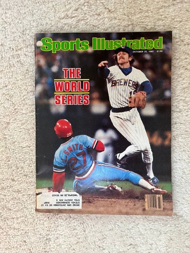 Sports Illustrated Robin Yount World Series Cardinals Brewers 1982 Jim Thorpe