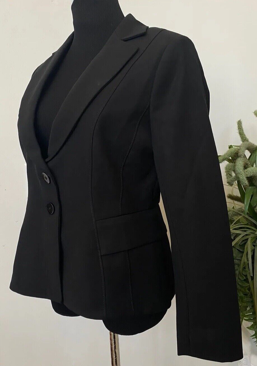 NWT White House Black Market Signature Black Blazer Jacket
