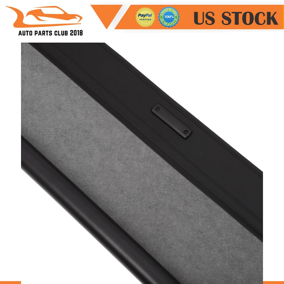 Trunk Shield Cargo Cover Retractable For Jeep Patriot Compass 2007 - 2016 2017 Foto 3 de 4