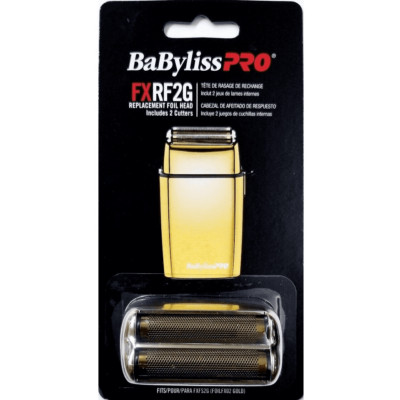 Babyliss Pro Replacement Foil Double Foil Head for FoilFX02 Gold Shaver #FXRF2G