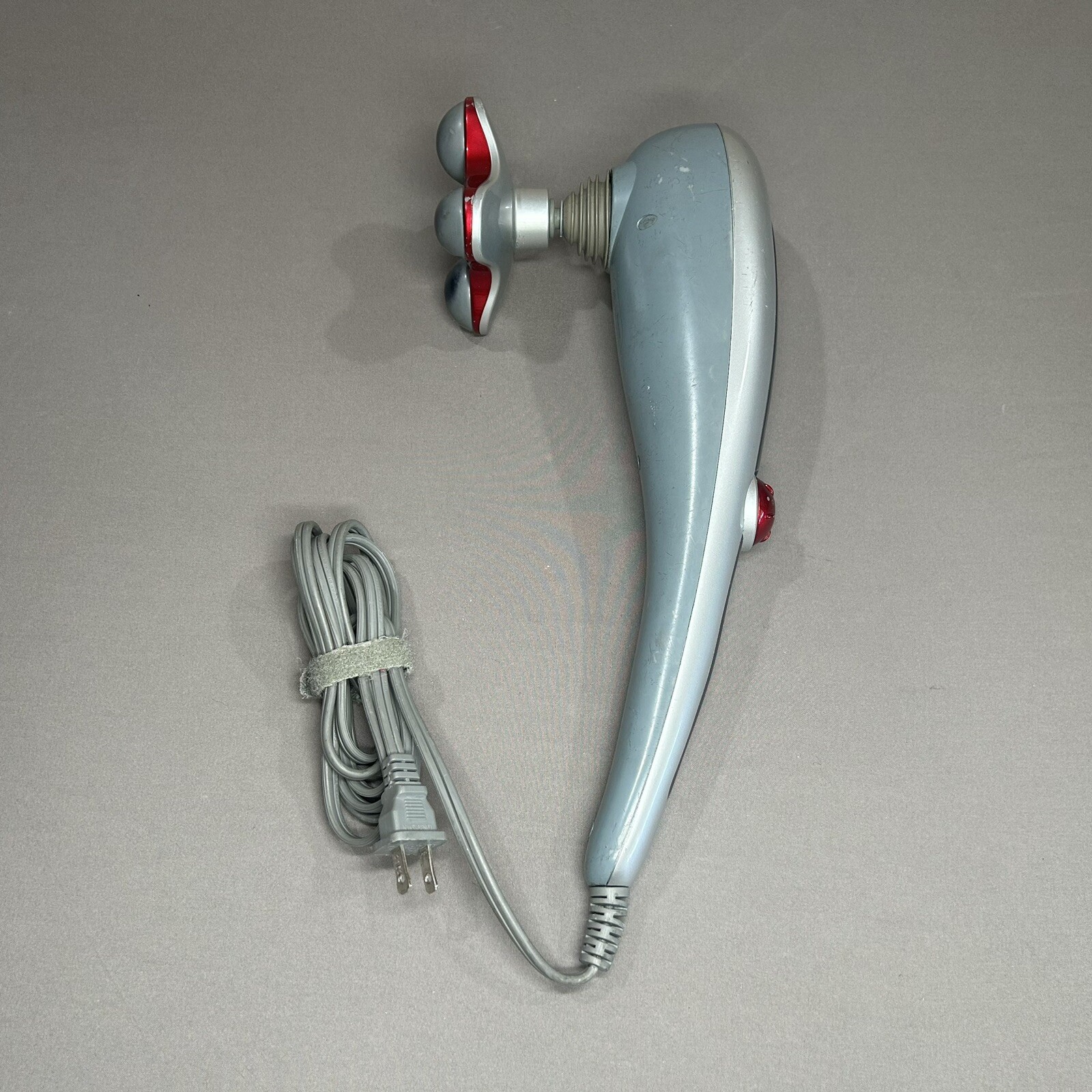 Brookstone Active Sport Massager 4 Head Handheld Wand Model F-271 UNTESTED 0105