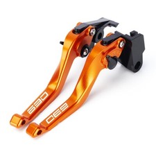 Palancas De Embrague Y Freno Cortas Para KTM 690 Enduro R/SMC 2014-2020 - Negras, Anodizadas Y Tratadas Térmicamente
