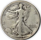 1927-S Walking Liberty Half Dollar Silver