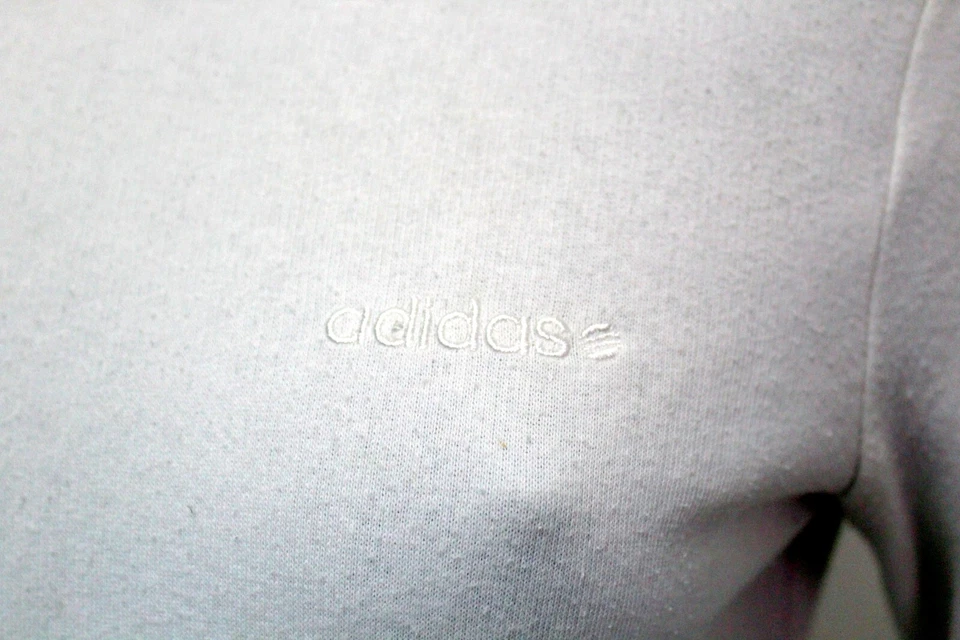 Adidas Sudadera con Capucha Mujer Talla 44 Sudadera Algodón Blanco Logo - Imagen 3 de 4