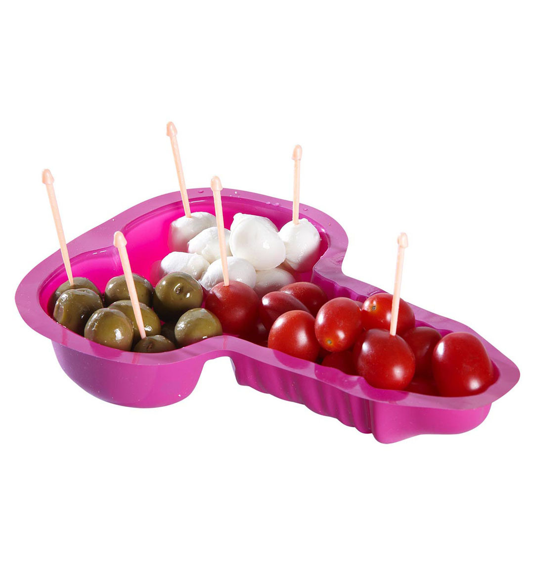 20 erotische Penis Cocktail Spieße Stäbchen Party Picker Gag Fun Scherzartikel