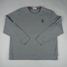 FILA Pullover Sweatshirt Sweater Men's Size XL Casual Gray