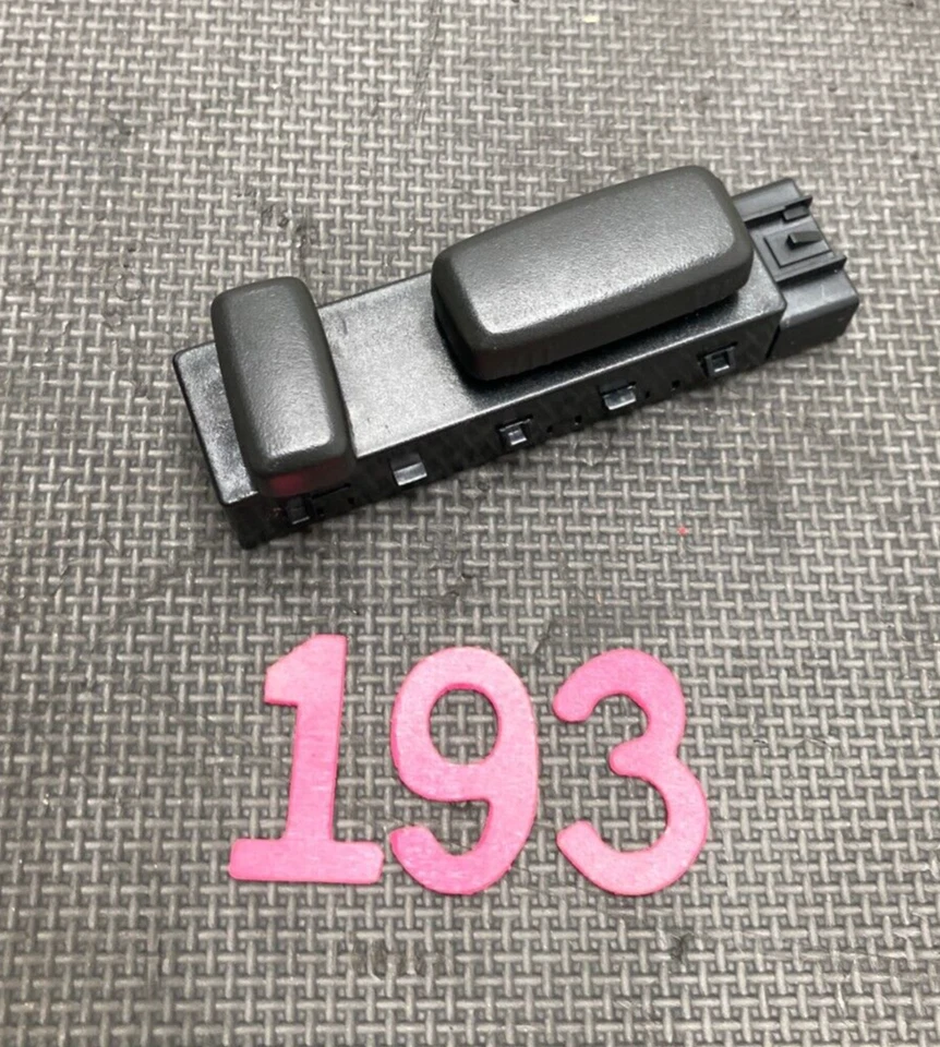 08-15 Interruptor de ajuste del asiento delantero izquierdo del conductor Cadillac CTS OEM 12451497 Foto 2 de 4