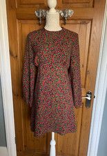 Dress by Primark Red Floral Size 10 NWT (RRP £11)  **SALE**