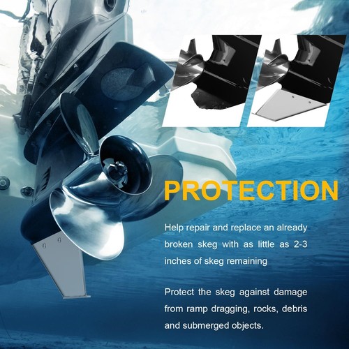 27071 Skeg Guard Protector Fits for Mercury, Force, Honda, Nissan/Tohatsu Motors - Picture 5 of 11