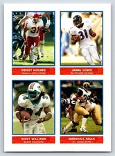 Priest Holmes / Jamal Lewis / Ricky Williams / Marshall Faulk 2004 Bazooka 23288