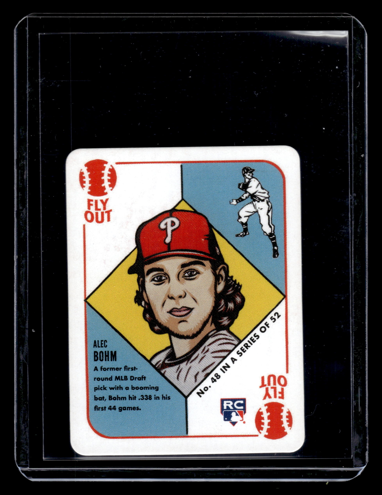 Alec Bohm #48 Baseball Cards 2021 Topps 1951 Blake Jamieson trading card — raw and PSA graded price guide
