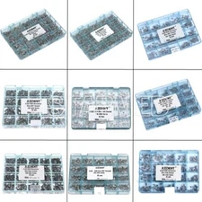 AZDENT Dental Orthodontic Metal Brackets Braces Mini MBT /Roth 022 Hooks 345