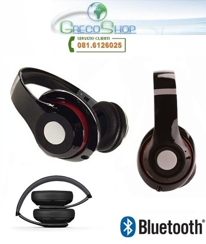 Cuffie Bluetooth con microfono, radio, lettore Mp3/Wma integrati | eBay