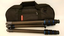 Monprice carbon fiber tripod monopod expert series in original case bag