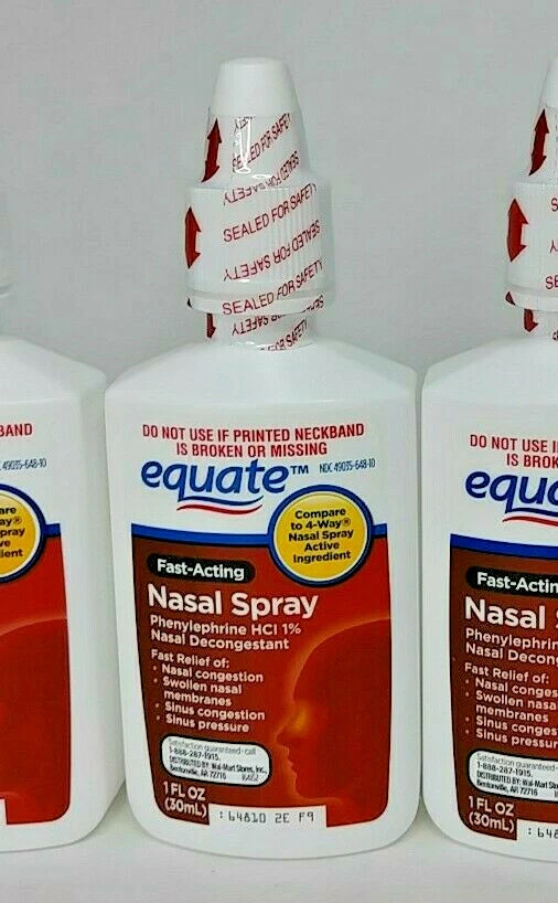 How To Use Equate Nasal Spray Equate Nasal Four Nasal Spray, Fast Acting Nasal