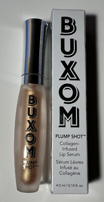 BUXOM Gilt Plump Shot Collagen Infused Lip Serum New in Box