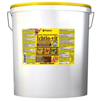 Tropical Ichtio-vit - 21 Liter - Flockenfutter für alle Zierfische