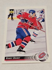 1992-93 Upper Deck Canadiens #80 Benoit Brunet