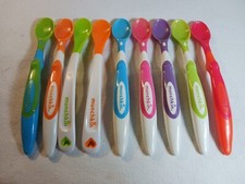 Munchkin Soft-Tip Infant Spoons, BPA Free, Multi-Color, 9 Count