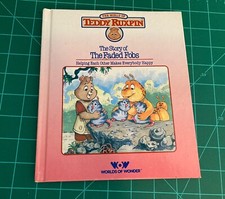 Vintage Teddy Ruxpin The Story of the Faded Fobs Worlds Of Wonder 1985 Book
