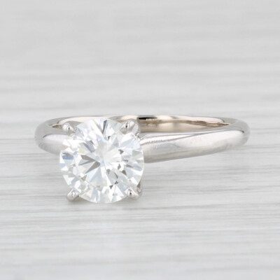 Forevermark VVS1 Round Solitaire Diamond Engagement