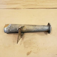 Original Jaguar XKE E-Type Series 3 V12 LH Air Cleaner Trumpet C35695 w Bracket