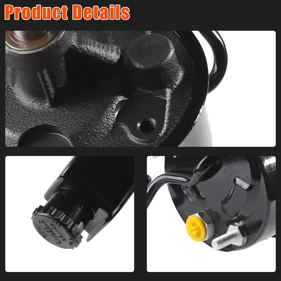 Power Steering Pump for Chevy GMC C1500 C2500 Suburban 5.0 5.7L V8 GAS 1990-1995 Foto 3 de 4