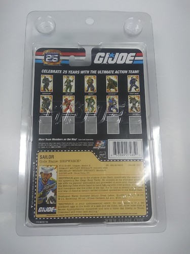 Hasbro GI Joe 25th Anniversary Sailor: Shipwreck 2007 - Picture 3 of 3